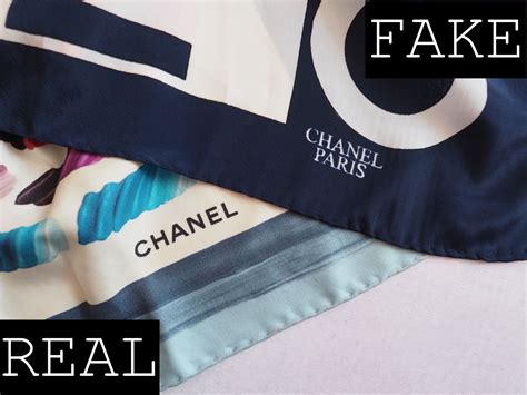 chanel scarf real or fake|authentic chanel clothing label.